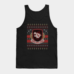 Hound Wolf Squad Christmas Tank Top